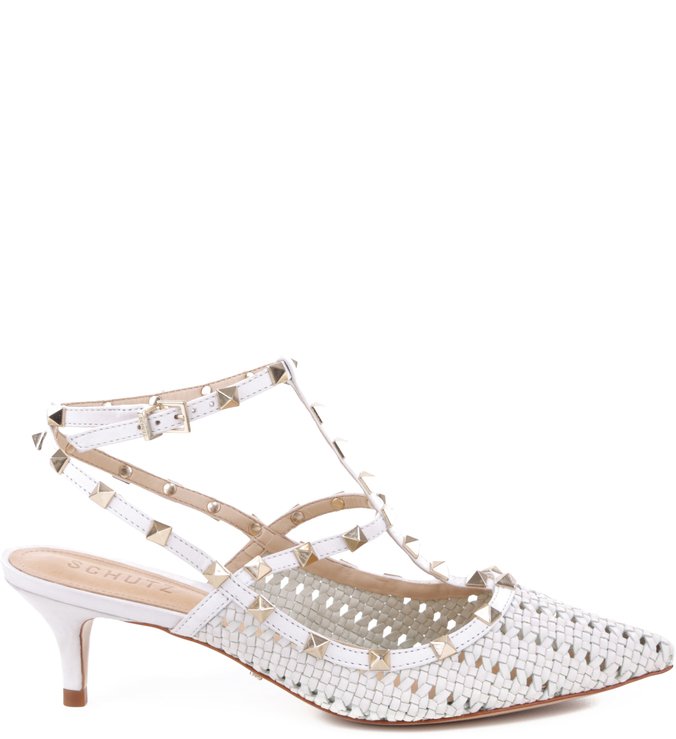 Scarpin Tachas Fever Tressê Pearl