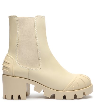 Bota Chelsea Tratorada Creme | Schutz