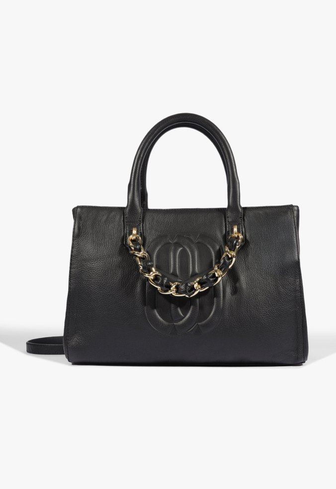 Bolsa Tote Daphne Grande Couro Preta
