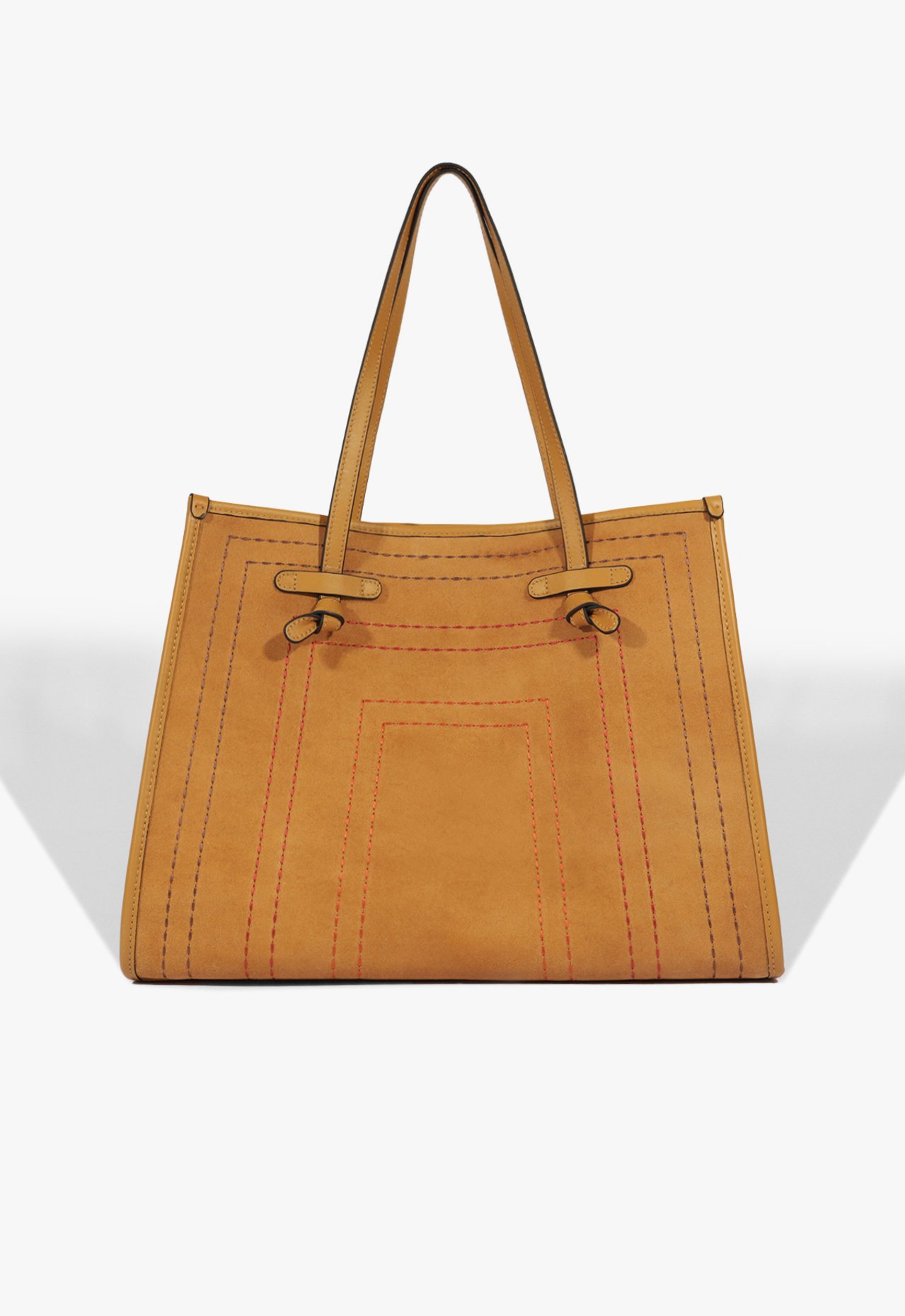 Bolsa Shopping Couro Laranja | Schutz