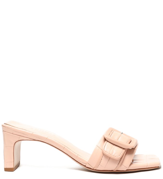 Mule Minimal Buckle Rose