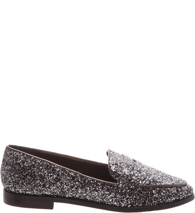 Mocassim Glitter New Aço Mocassim Glitter New Aço