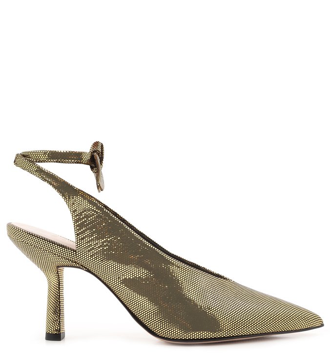 SCARPIN LACE-UP METALLIC GOLD SCARPIN LACE-UP METALLIC GOLD