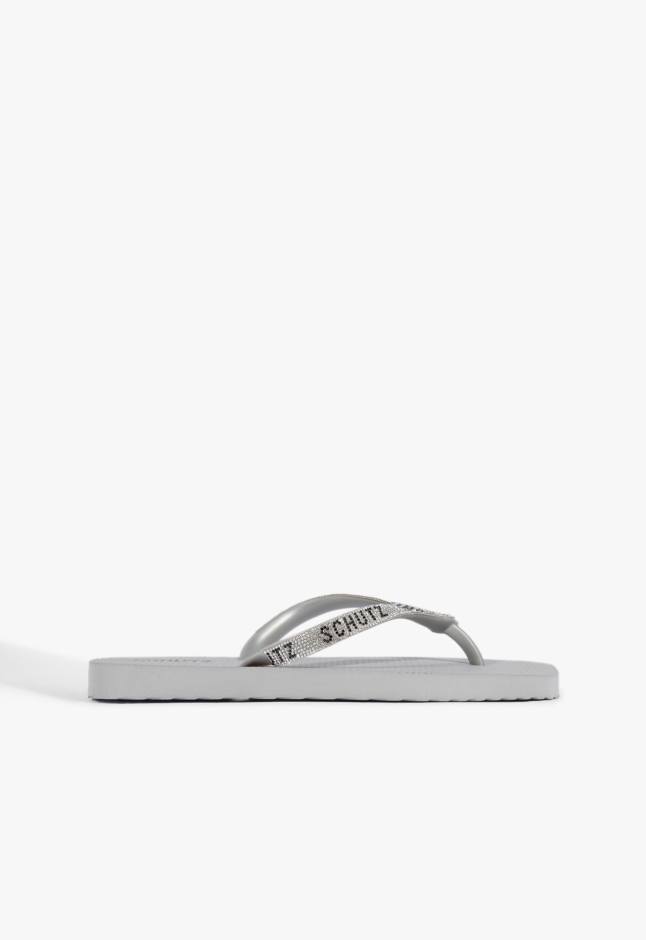 Chinelo Schutz Brilho Prata | Schutz