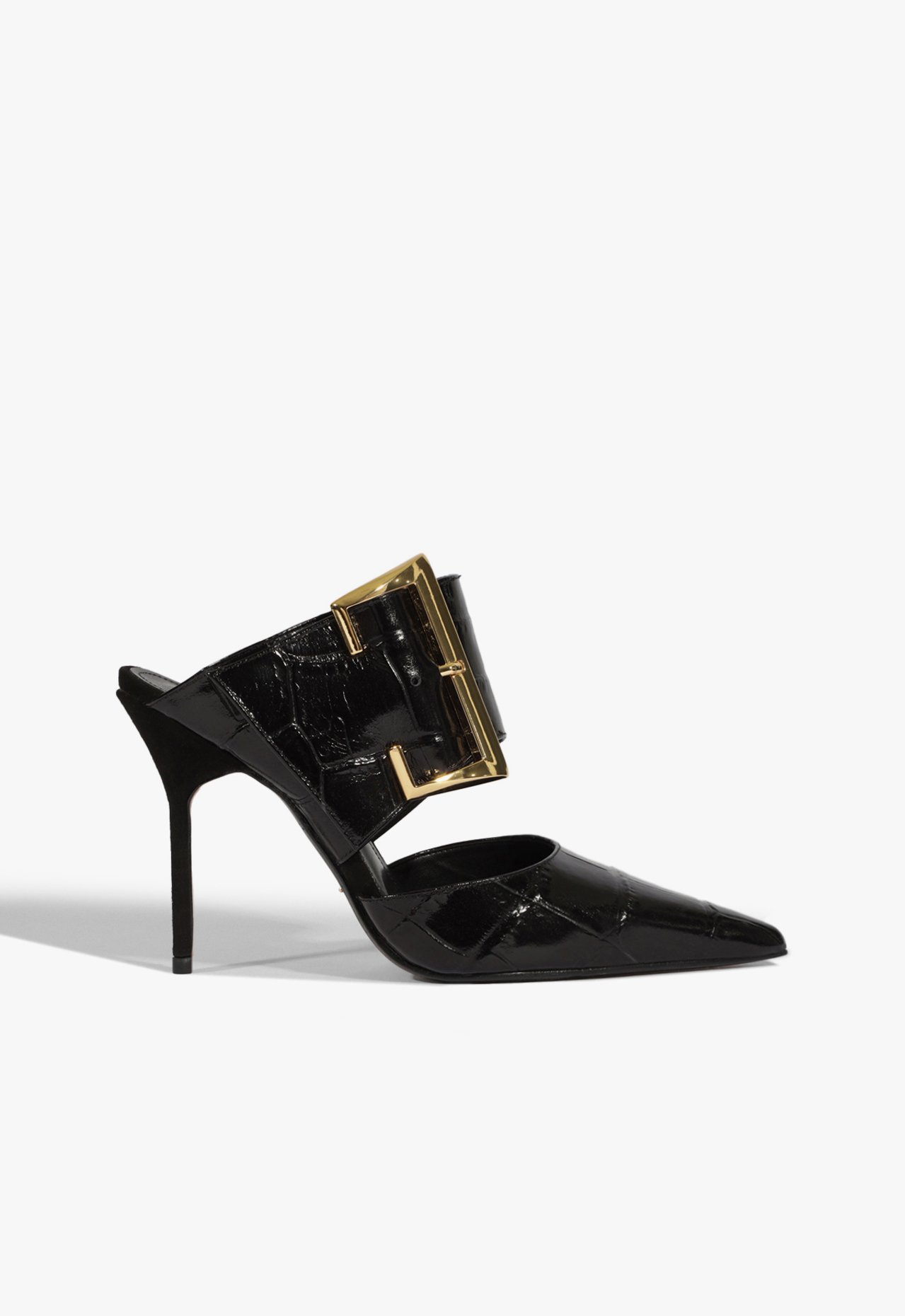 Mule Beatrix Couro Preto | Schutz