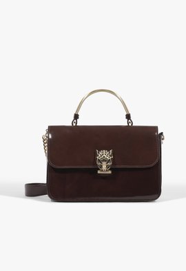 Bolsa Leoness Média Couro Marrom