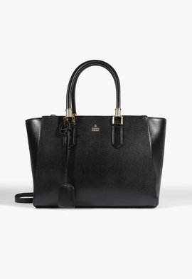 Bolsa Tote Grande Lauren Couro Preta