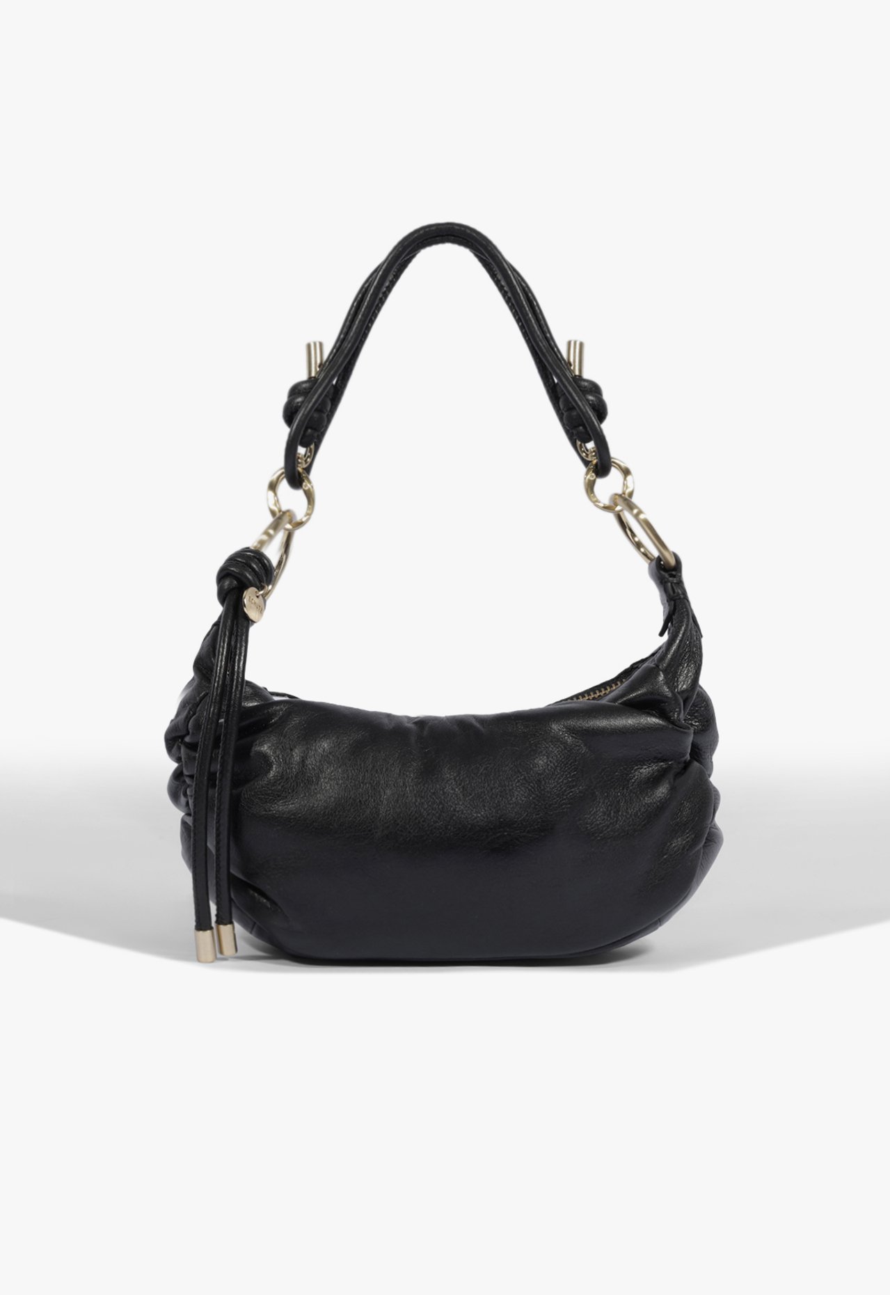 Bolsa Hobo Gwen Couro Preta | Schutz