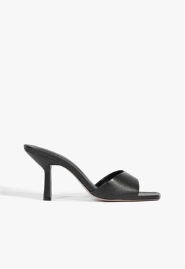 Mule Couro Preto
