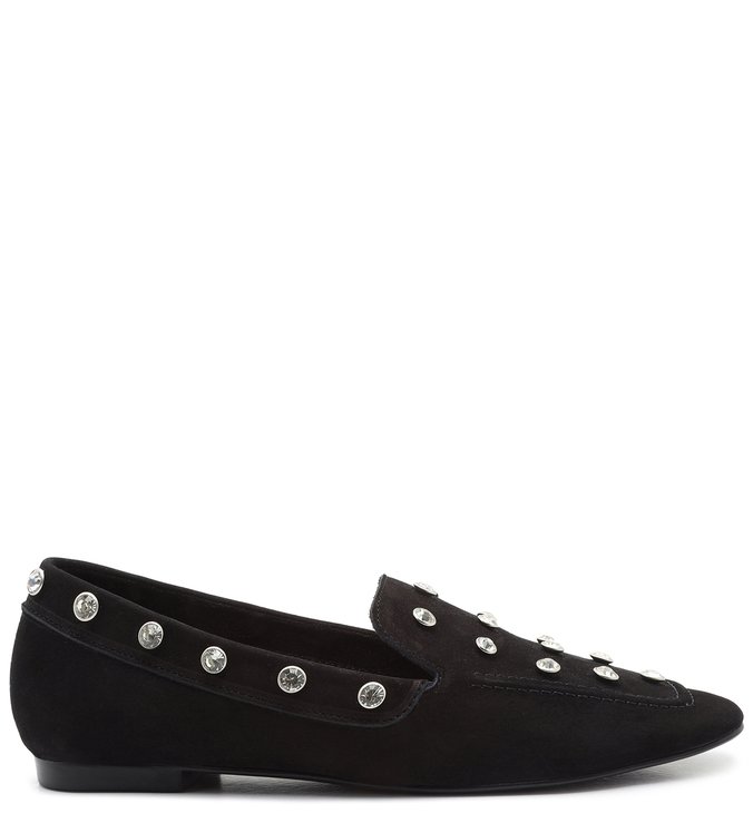 Mocassim Maxistuds Suede Black
