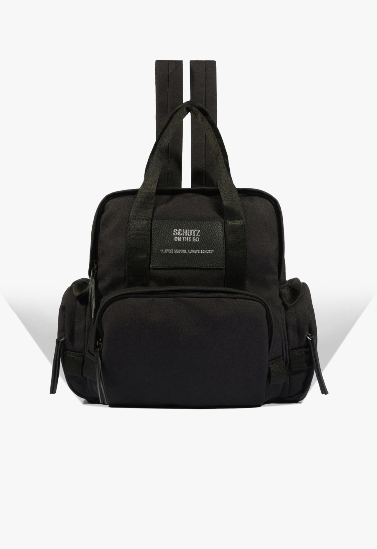 Vista 2 Mochila Schutz Travel Lona Preta | Schutz Schutz BR Schutz BR