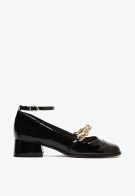 Sapato Boneca Dorothy Chain Preta