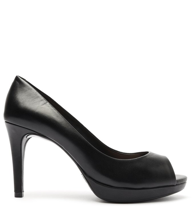 Scarpin Peep Toe Deluxe Black Scarpin Peep Toe Deluxe Black