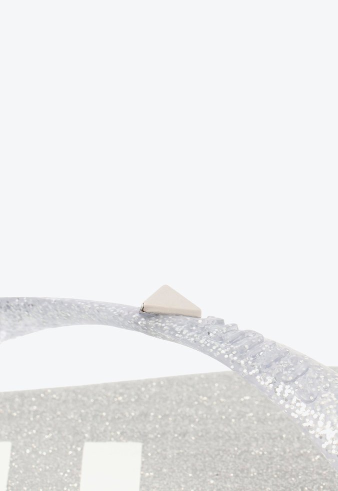 Chinelo Jellys Glitter Prata Chinelo Jellys Glitter Prata