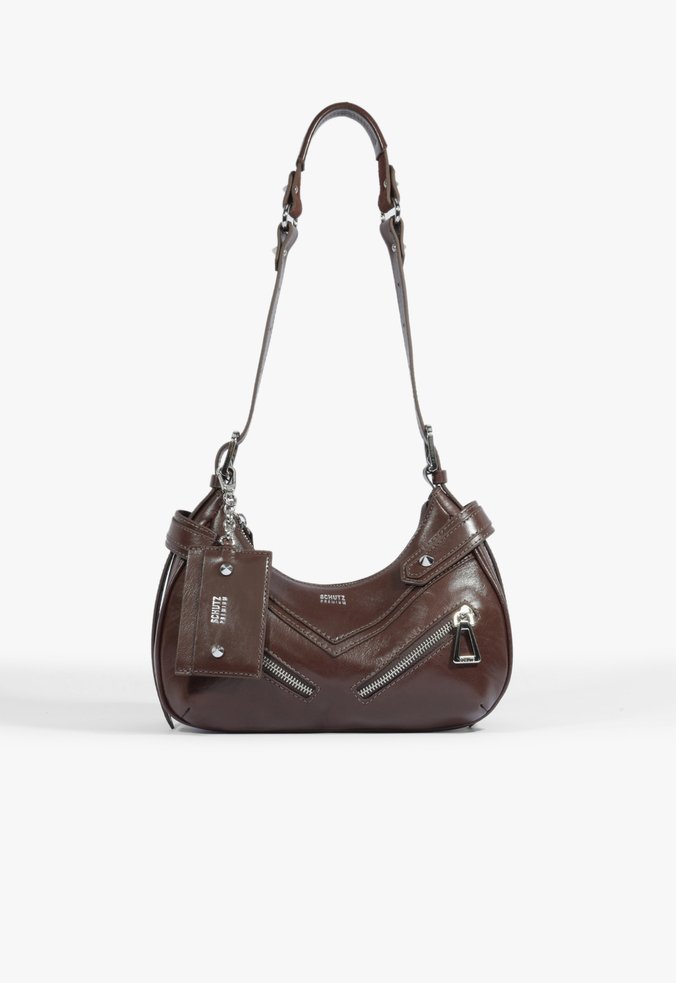 Bolsa Tiracolo Suri Couro Marrom