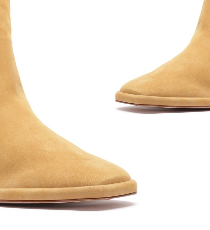 New Boot Evasê Nobuck Caramel New Boot Evasê Nobuck Caramel