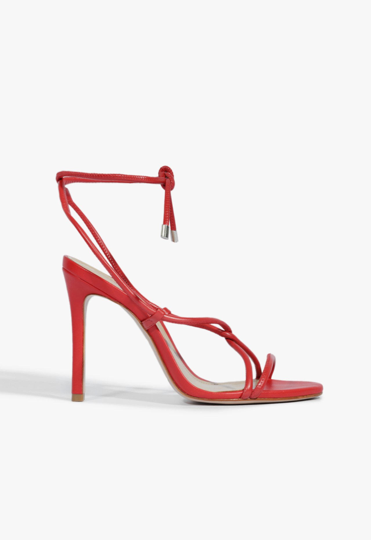 Vista 2 Sandália Strings Twist Vermelha Schutz Vermelho Schutz Vermelho