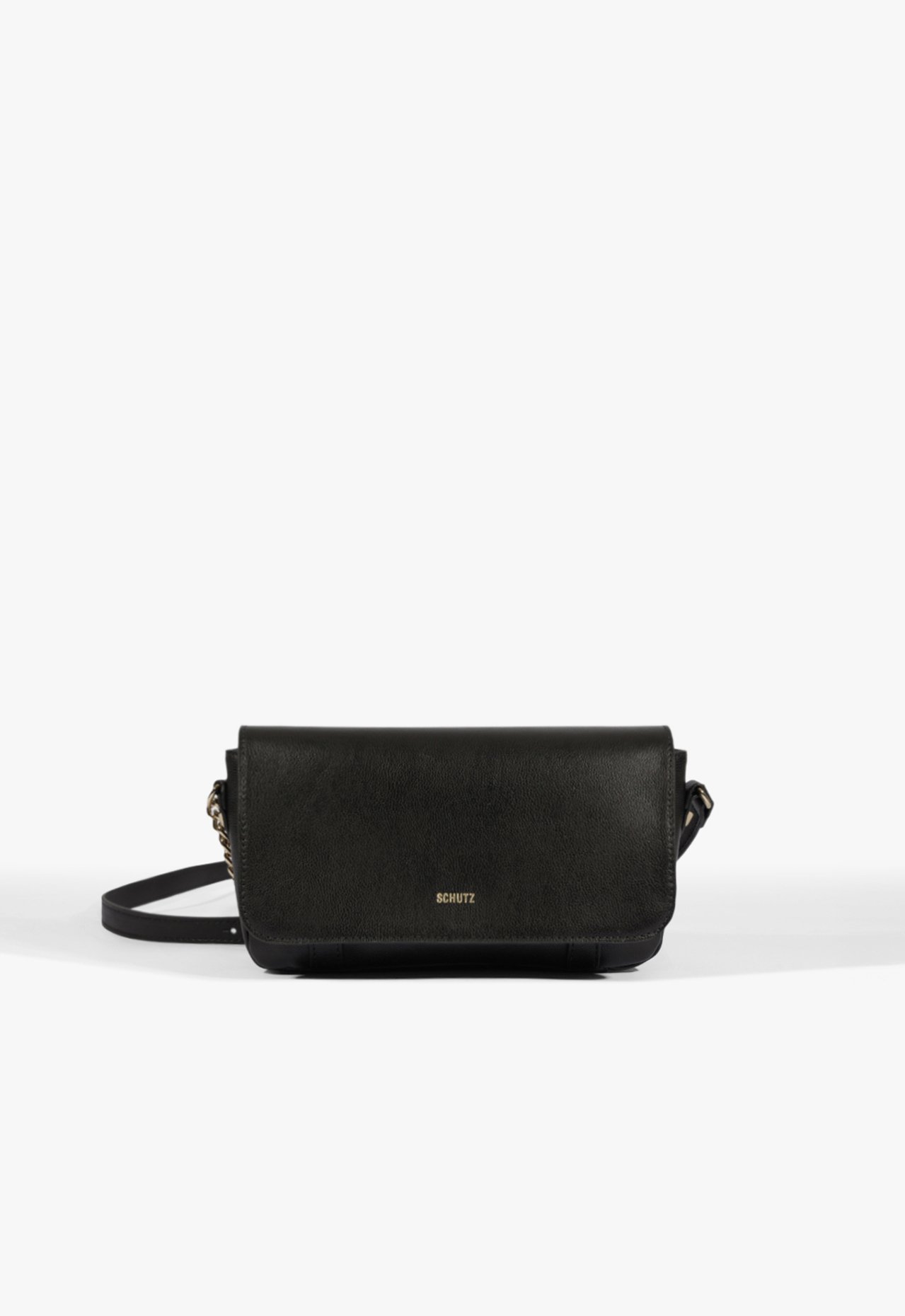 Bolsa Tiracolo Pequena Darya Preta | Schutz