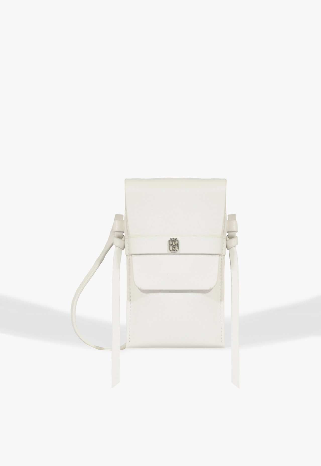 Porta Celular Natalia Couro Branco | Schutz