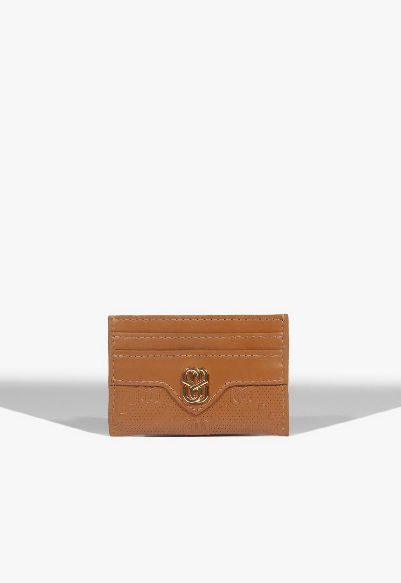 Porta Cartão Stamp Couro Marrom | Schutz