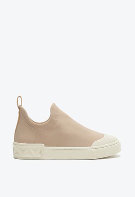 Tênis Slip On Nude