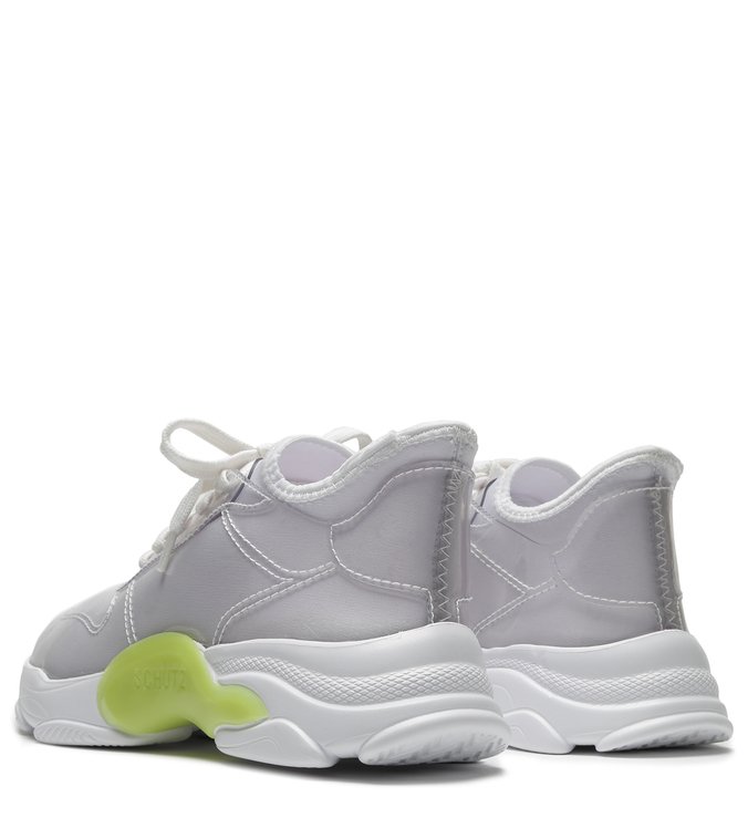 Sneaker Rush White Vinil Neon Sneaker Rush White Vinil Neon