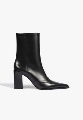 Bota Raffaela Couro Preta