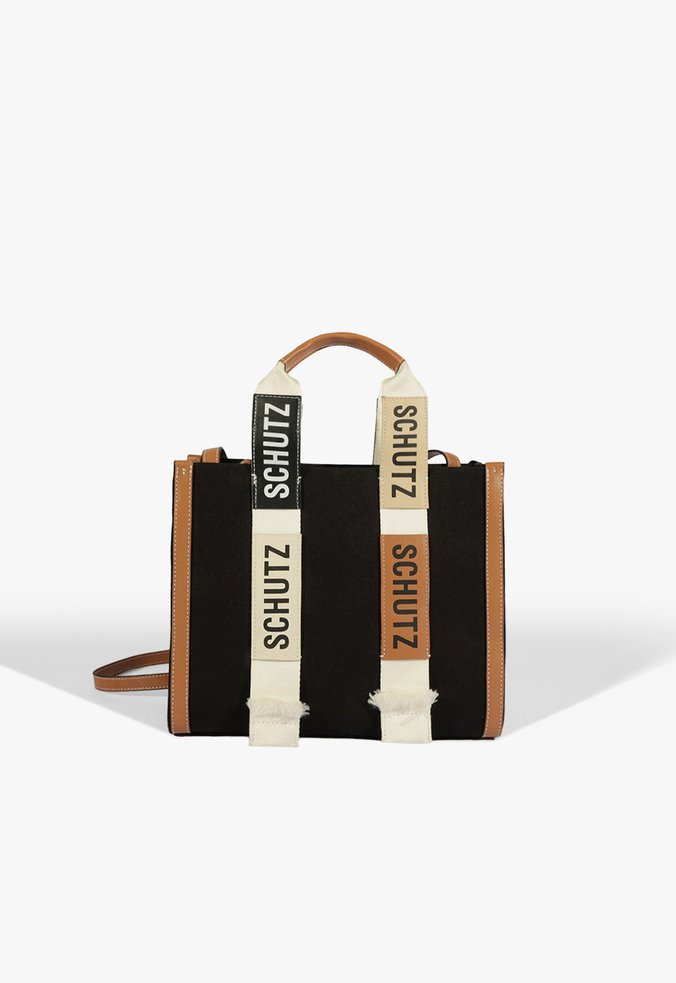 Bolsa Schutz Multimaterial Preta