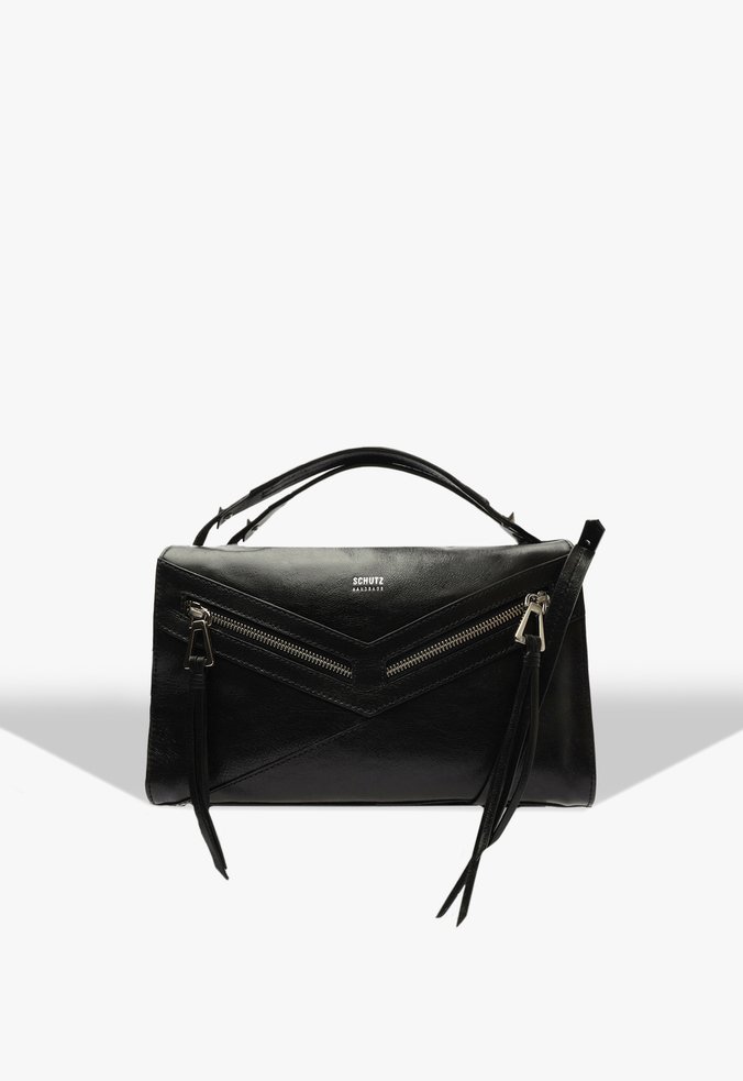 Bolsa Mini Tote Suri Couro Preta