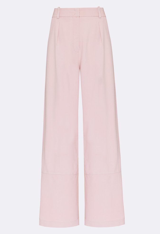 Calça Alfaiataria Viscose Ginny Rosa