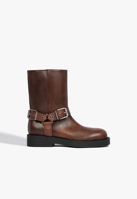 Bota Keira Couro Marrom