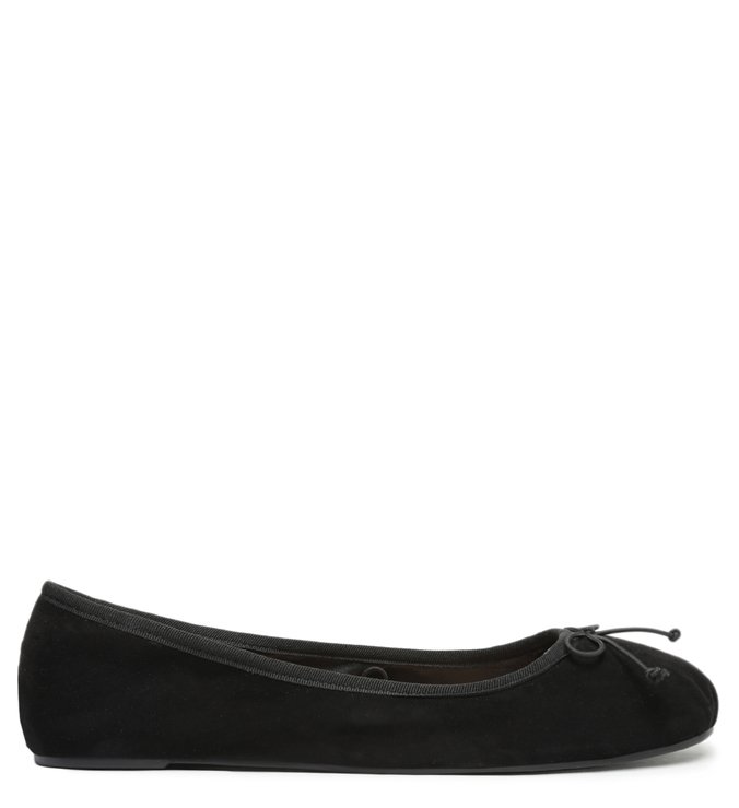 Sapatilha Lace up Camurça Preto