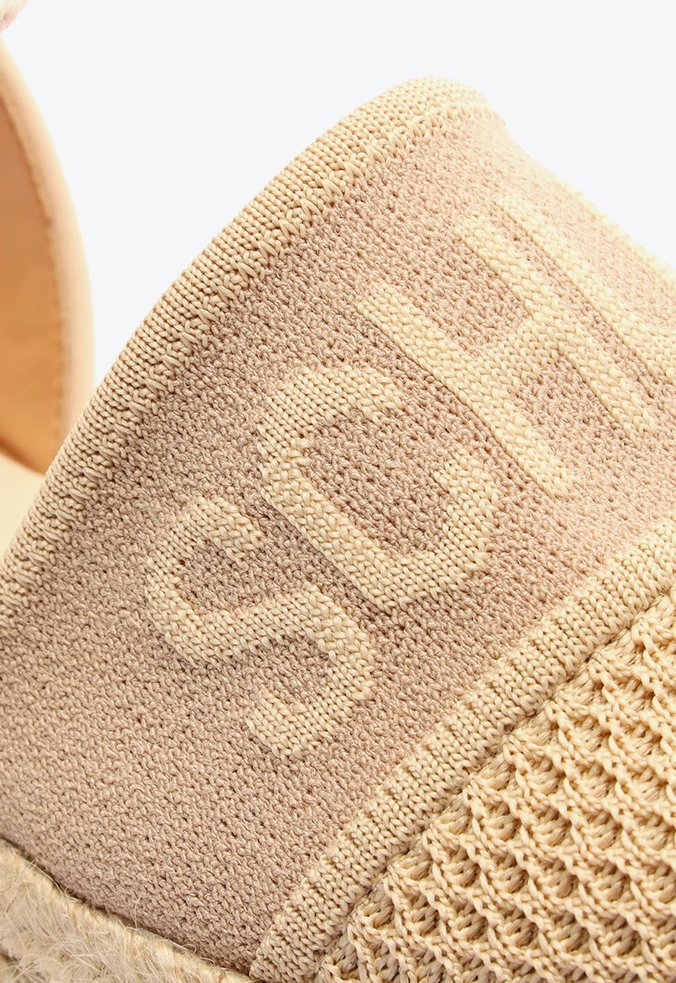 Sapato Espadrille Corda Tecido Bege Sapato Espadrille Corda Tecido Bege
