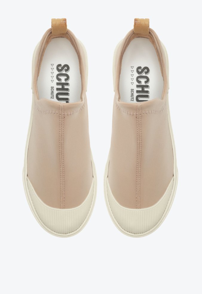 Tênis Slip On Nude