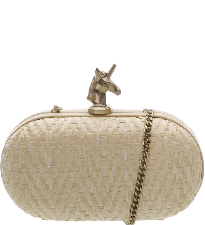 Clutch Unicórnio Natural Clutch Unicórnio Natural