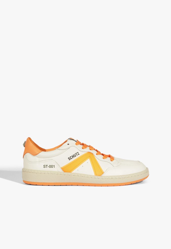 Tênis Schutz ST 001 Couro Laranja