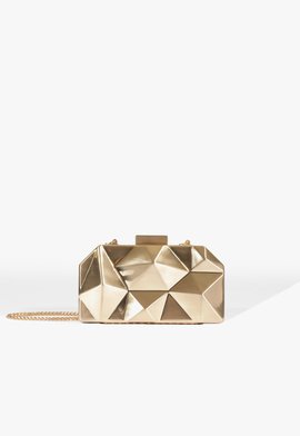 Bolsa Clutch Dourada