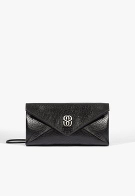 Bolsa Tiracolo Blake Média Couro Preta