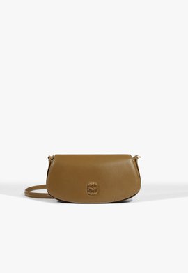 Bolsa Tiracolo Crossbody Bella Pequena Couro Verde