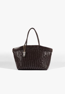 Bolsa Tote Mia Média Marrom