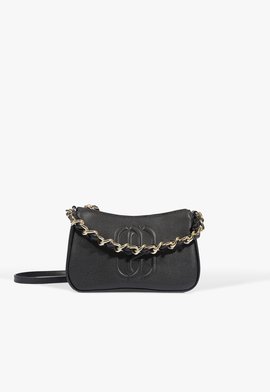 Bolsa Tiracolo Daphne Pequena Couro Preta