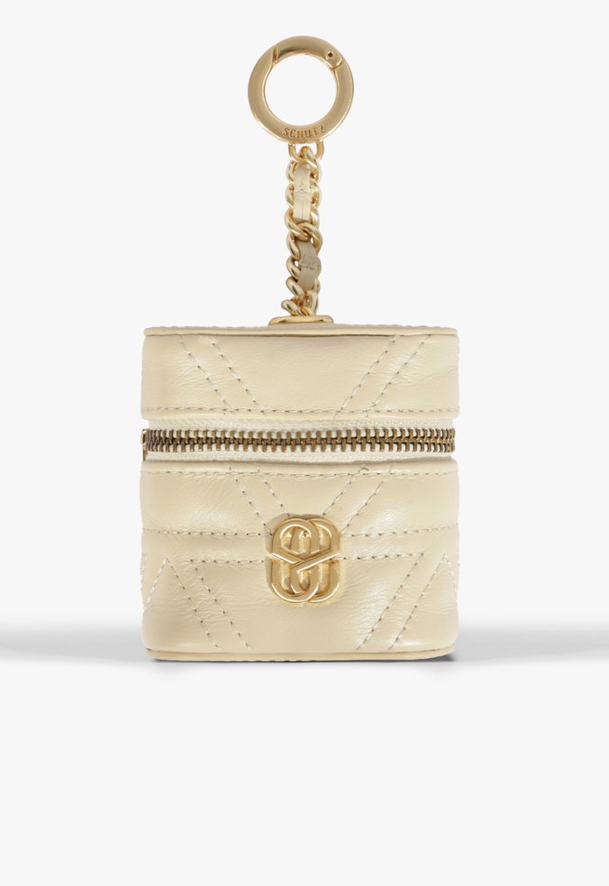 Bag Charm Dream Couro Bege
