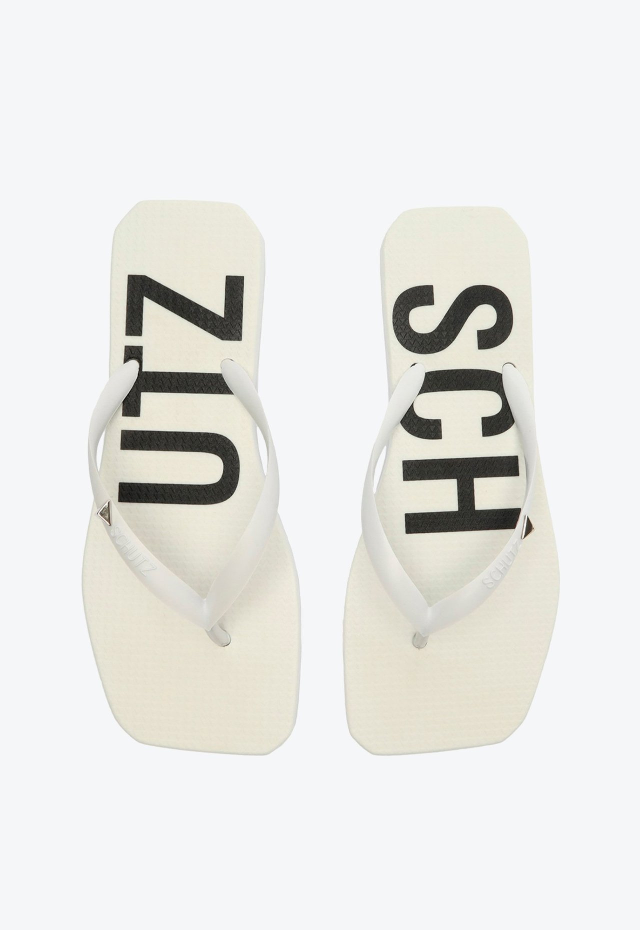Chinelo Jellys Schutz Branco Schutz