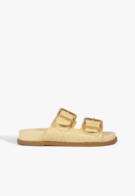 Papete Lupita Buckle Sporty Bege