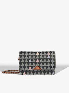 Crossbody 4 Girls Triangle Preta