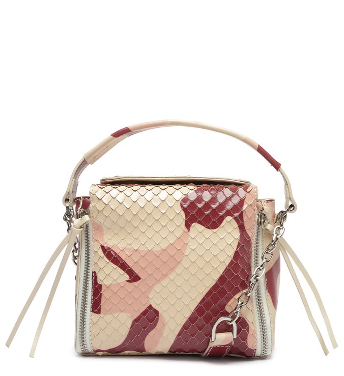 Bolsa Tiracolo Kimber Snake Camuflada Vermelha