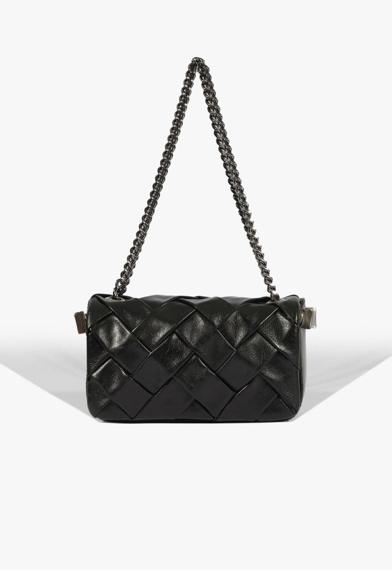 Bolsa Weave Couro Preta | Schutz