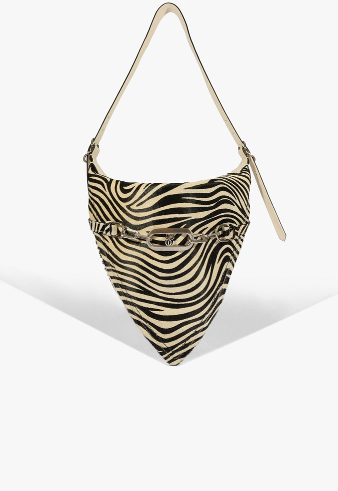 Bolsa Scorpio Couro Zebra