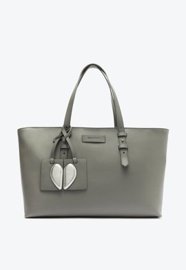 Bolsa Shopping Grande Cinza