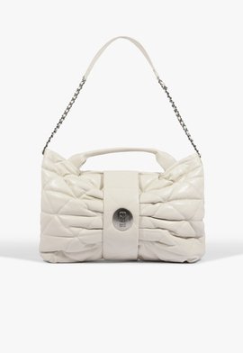 Bolsa Clutch Grande Lilly Couro Branco